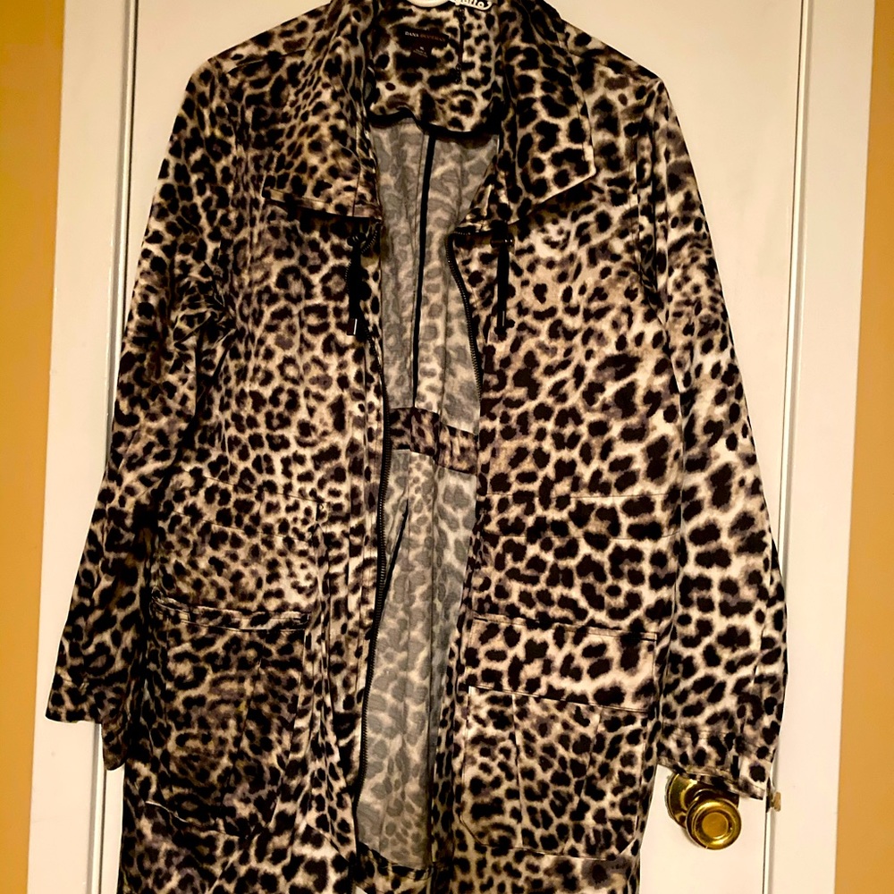 Spring Leopard Jacket-XL